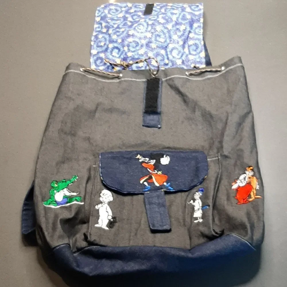 Handmade Backpack for a Special Girl named Elizabeth with Disney Characters